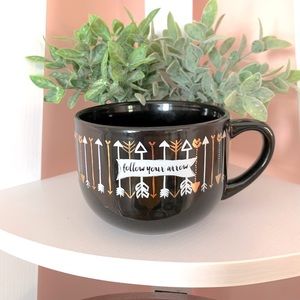 Urban Outfitters Arrows Coffee Mug